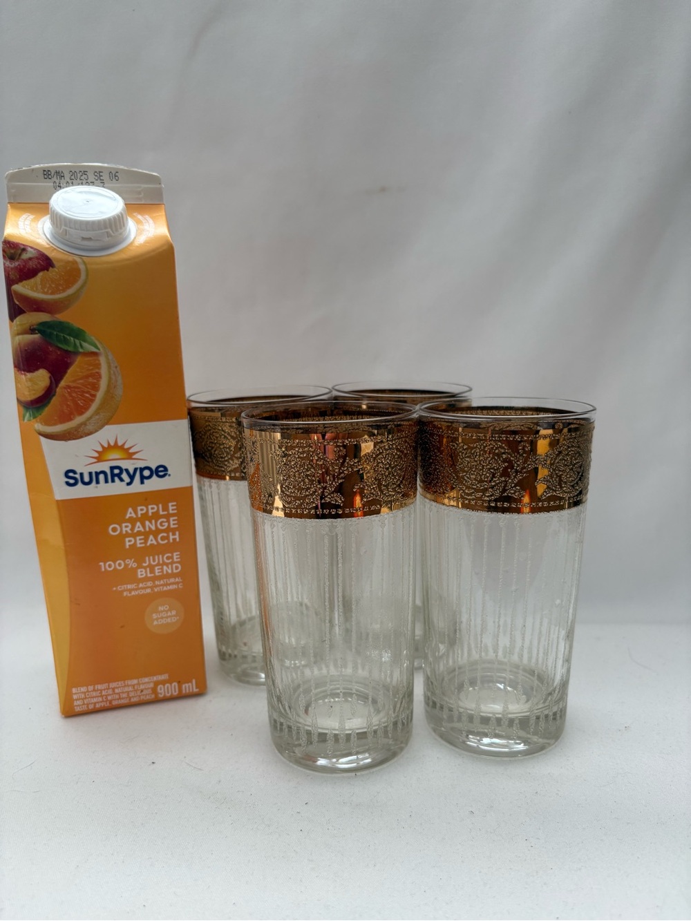 4- Culver hi ball Tyrol Glasses